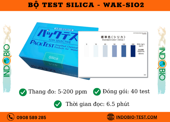Bộ test Silica Kyoritsu WAK-SiO2